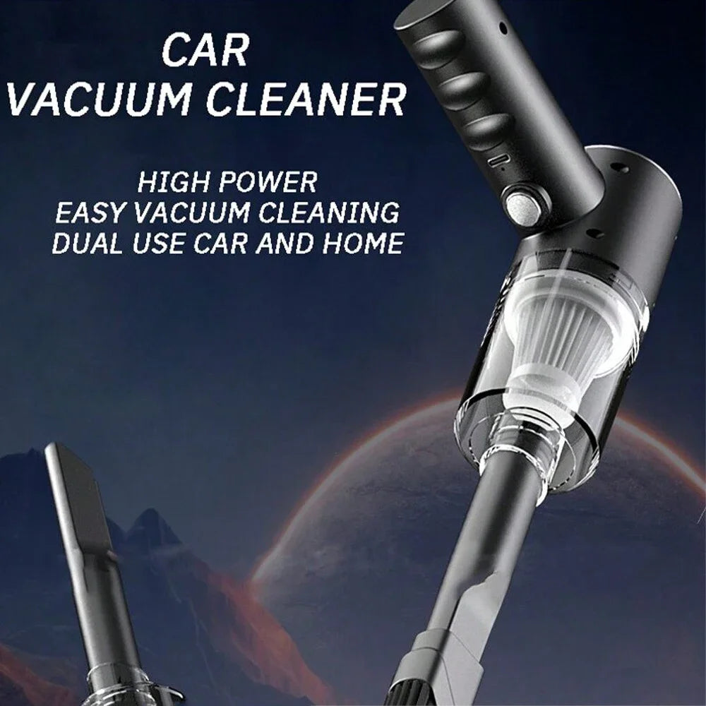 Aspirateur sans fil 2-en-1 – Voiture & Maison, 120W, 5500Pa