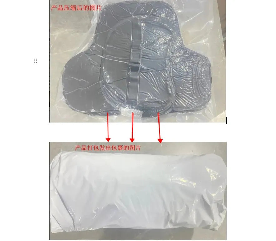 Coussin Cervical Voiture en Mousse à Mémoire de Forme – Support Lombaire Universel, Oreiller Nuque & Appui-Tête, Accessoires Siège Auto