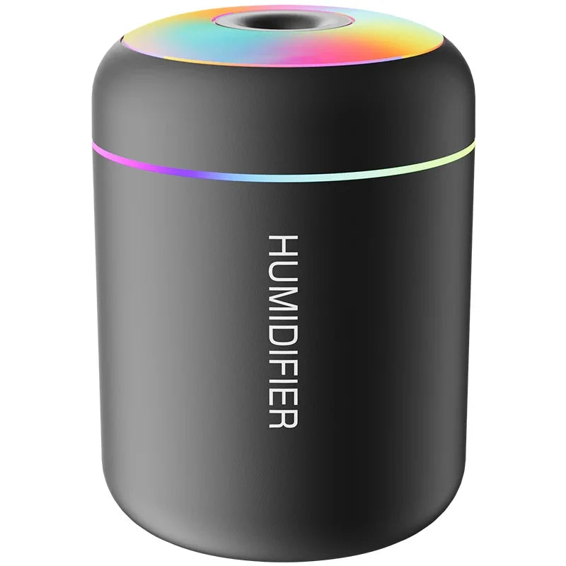 Mini Humidificateur d'Air 180ML USB – Diffuseur d'Arômes & Huiles Essentielles, Purificateur Ultrasonique pour Voiture, Maison & Chambre