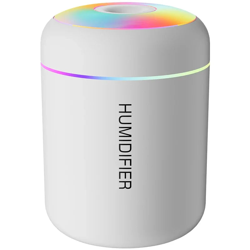 Mini Humidificateur d'Air 180ML USB – Diffuseur d'Arômes & Huiles Essentielles, Purificateur Ultrasonique pour Voiture, Maison & Chambre